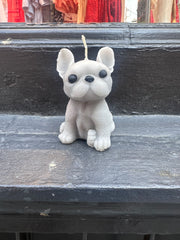 Medium Size French Bulldog Candle