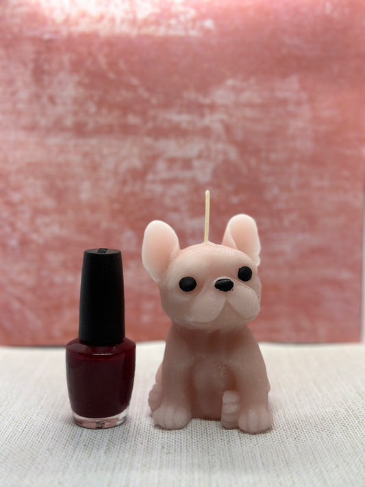 French Bulldog Candle small