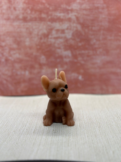 French Bulldog Candle small