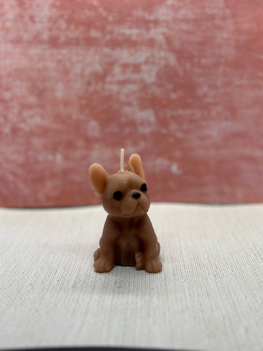 French Bulldog Candle small