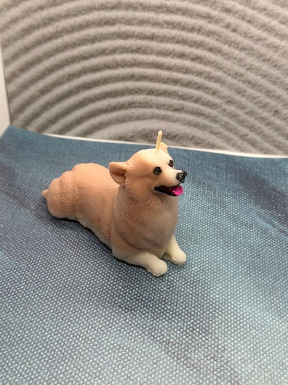 Welsh Corgi candle (medium)