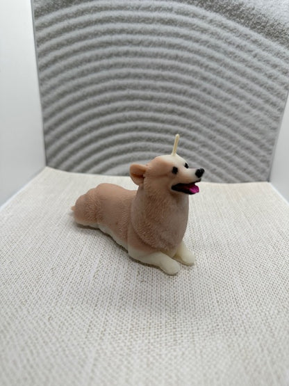 Welsh Corgi candle (medium)