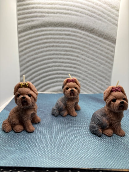 Yorkshire Terrier candle (small)
